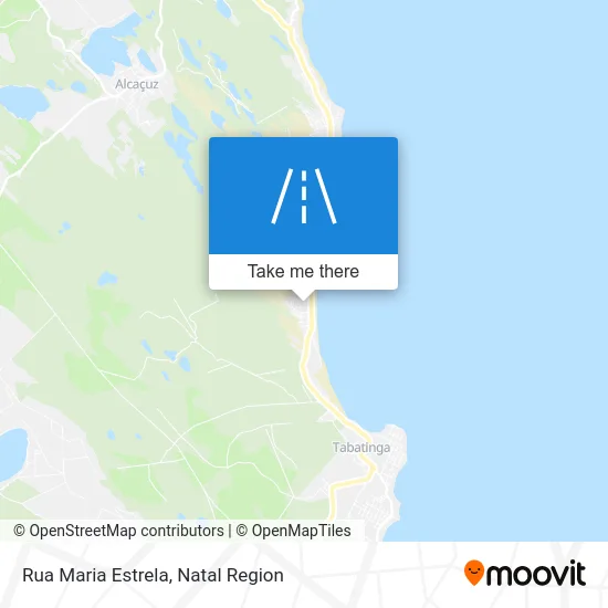 Rua Maria Estrela map