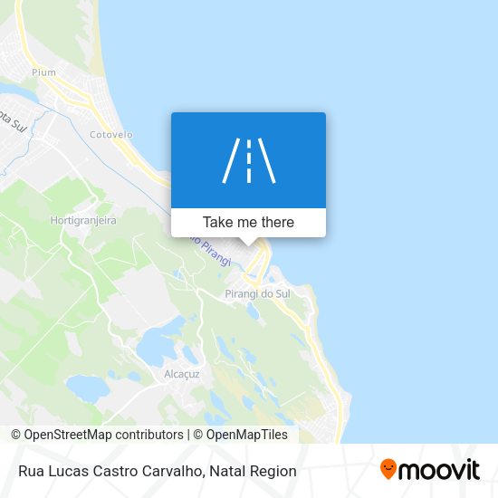 Rua Lucas Castro Carvalho map