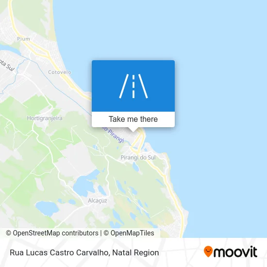 Rua Lucas Castro Carvalho map