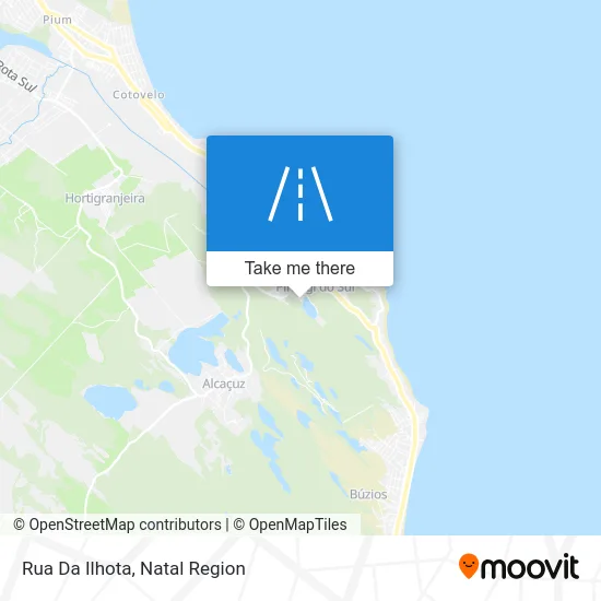 Rua Da Ilhota map