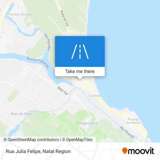 Rua Julia Felipe map