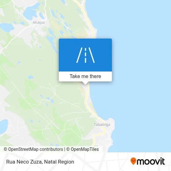 Rua Neco Zuza map