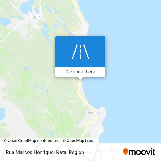 Rua Marcos Henrique map