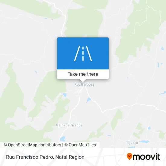 Rua Francisco Pedro map