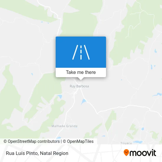 Rua Luís Pinto map