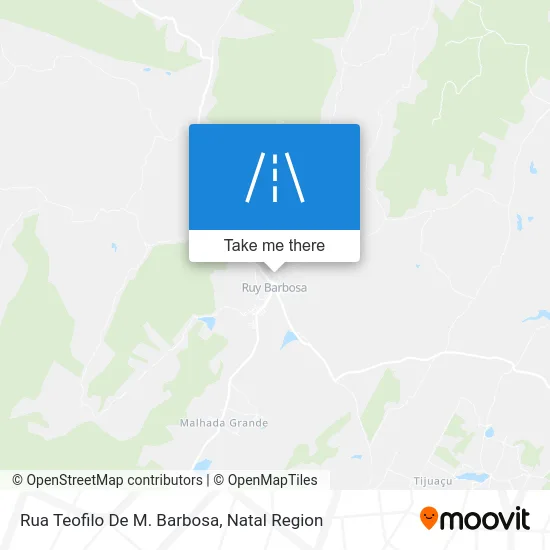 Rua Teofilo De M. Barbosa map