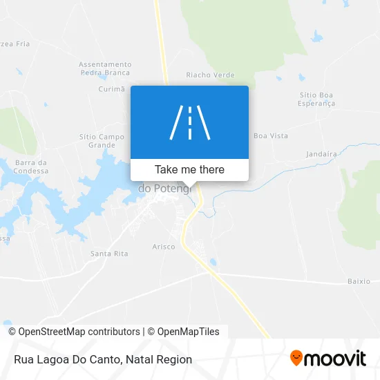 Rua Lagoa Do Canto map