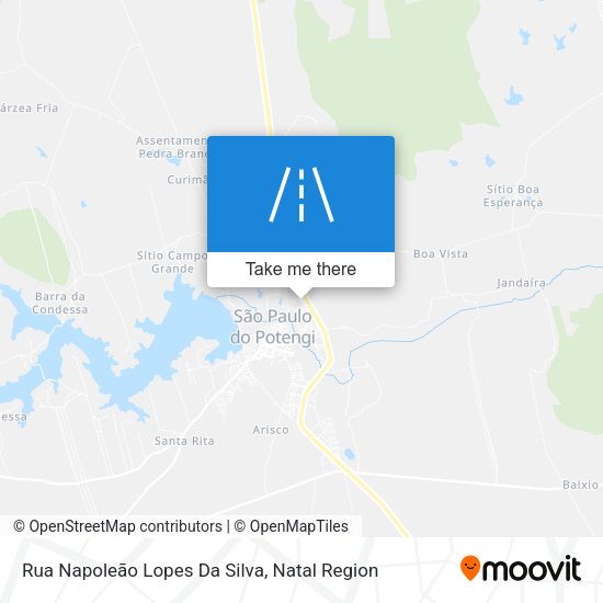 Rua Napoleão Lopes Da Silva map