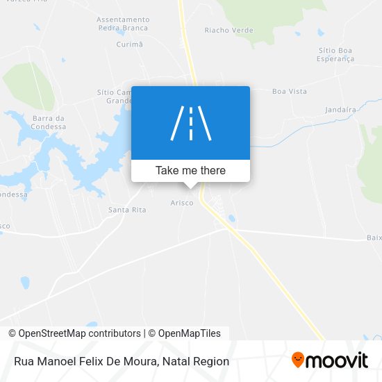 Rua Manoel Felix De Moura map