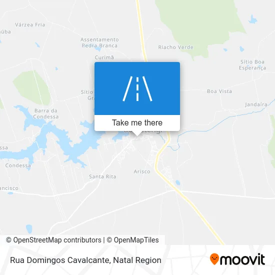 Rua Domingos Cavalcante map