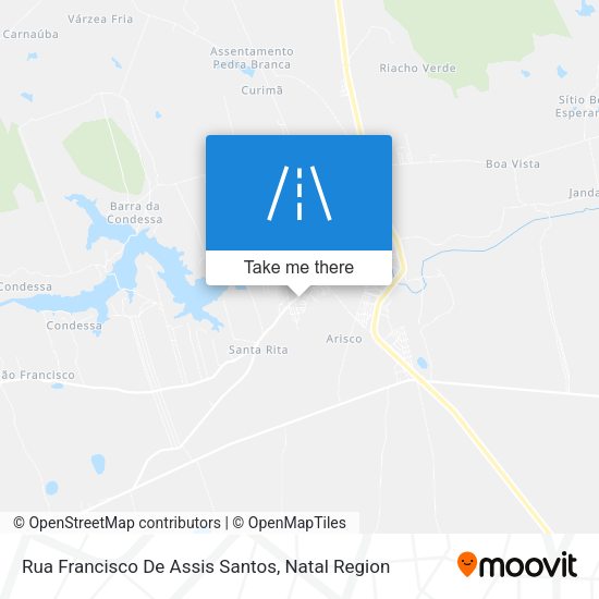 Rua Francisco De Assis Santos map