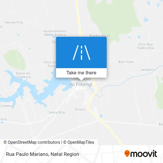 Rua Paulo Mariano map