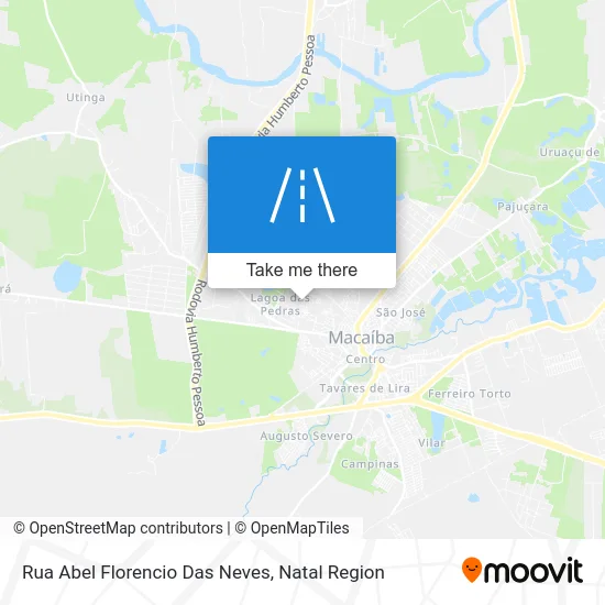 Rua Abel Florencio Das Neves map