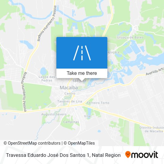 Travessa Eduardo José Dos Santos 1 map