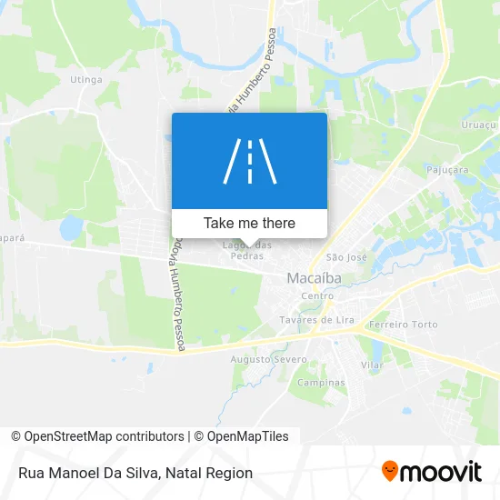 Rua Manoel Da Silva map
