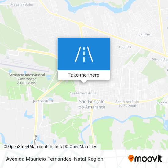 Avenida Mauricio Fernandes map
