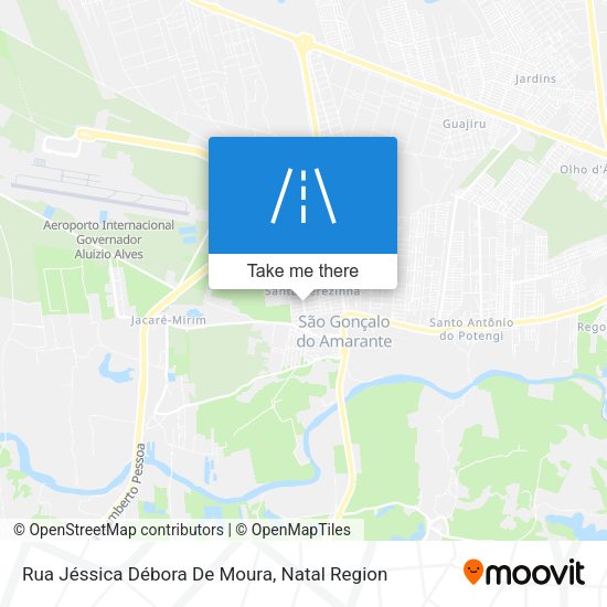 Rua Jéssica Débora De Moura map