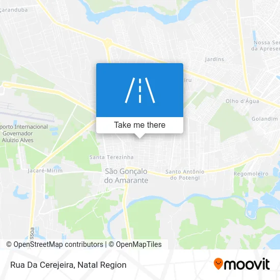 Rua Da Cerejeira map