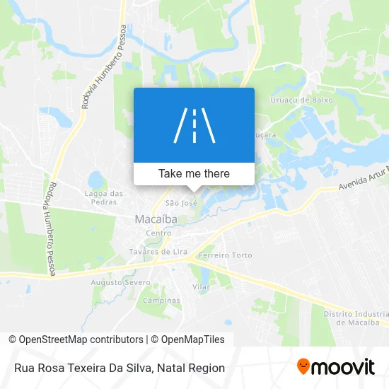 Rua Rosa Texeira Da Silva map