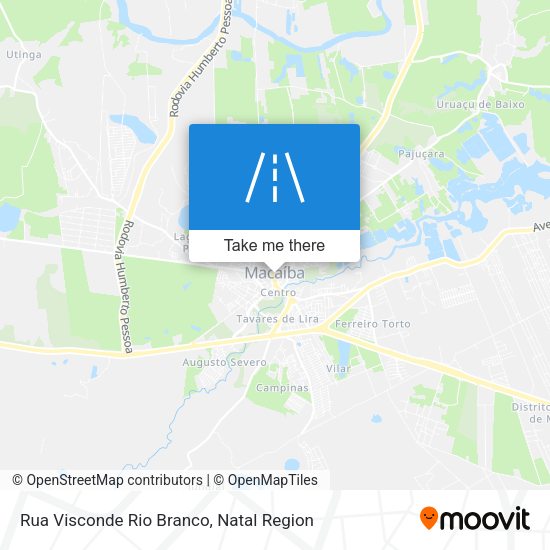 Rua Visconde Rio Branco map