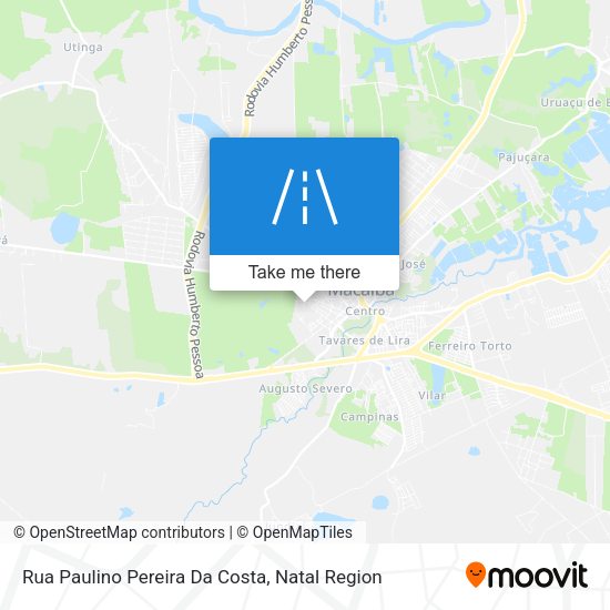 Rua Paulino Pereira Da Costa map