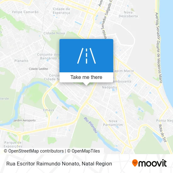 Rua Escritor Raimundo Nonato map