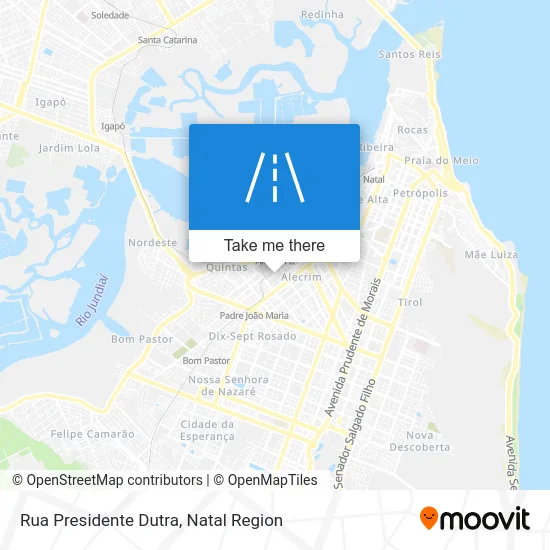 Rua Presidente Dutra map