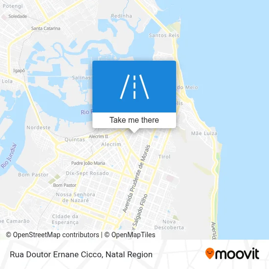 Rua Doutor Ernane Cicco map