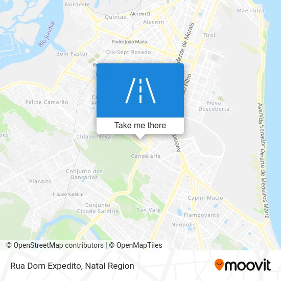 Rua Dom Expedito map