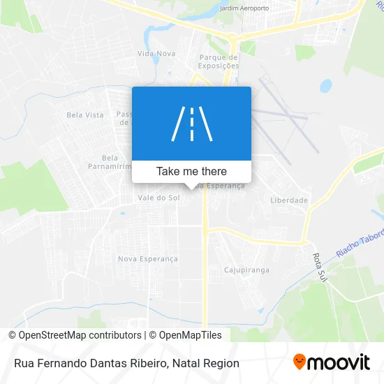 Rua Fernando Dantas Ribeiro map