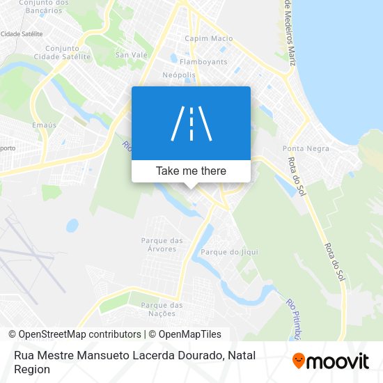 Rua Mestre Mansueto Lacerda Dourado map