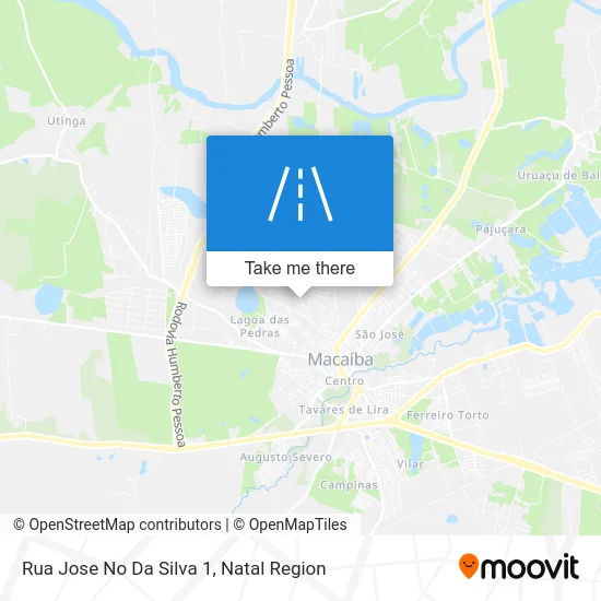 Rua Jose No Da Silva 1 map