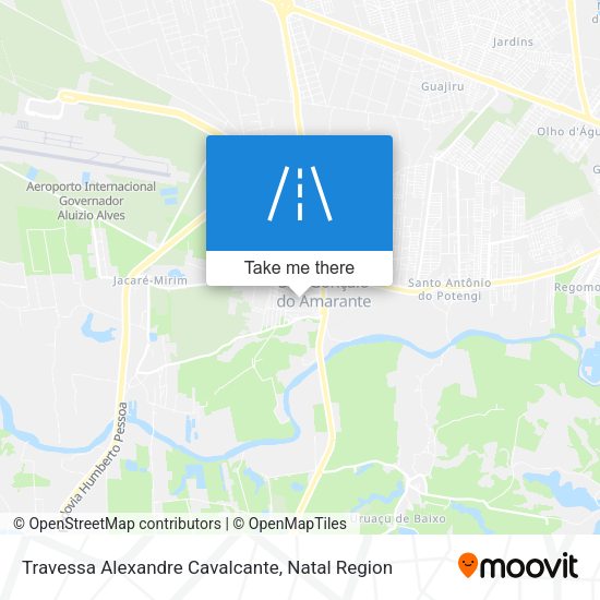Travessa Alexandre Cavalcante map