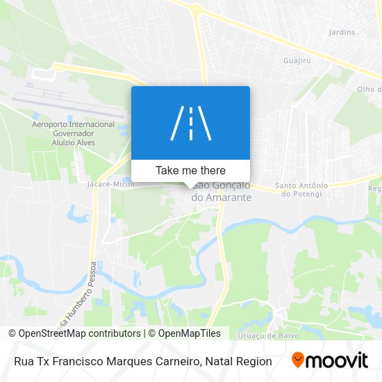 Rua Tx Francisco Marques Carneiro map