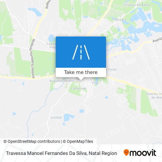 Travessa Manoel Fernandes Da Silva map