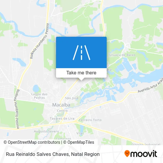 Rua Reinaldo Salves Chaves map