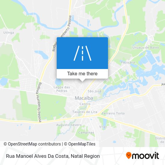 Rua Manoel Alves Da Costa map