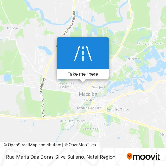 Rua Maria Das Dores Silva Suliano map