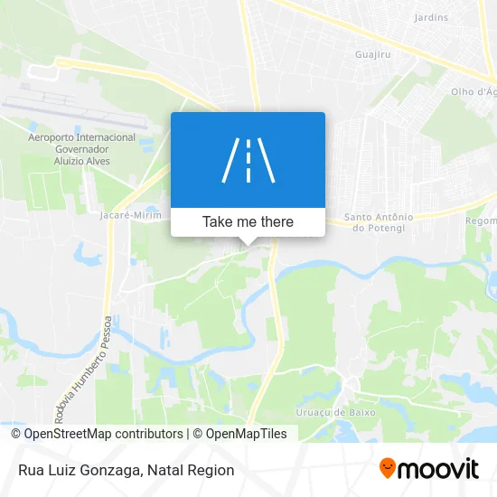 Rua Luiz Gonzaga map