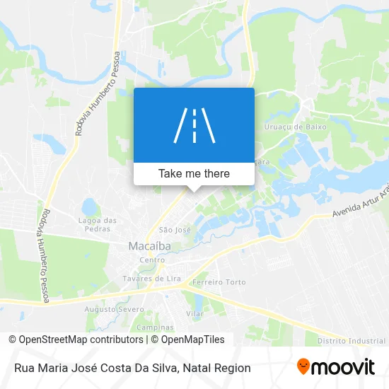 Rua Maria José Costa Da Silva map