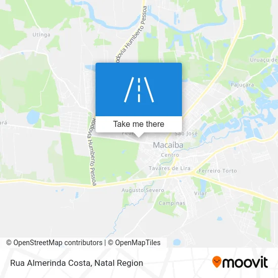 Rua Almerinda Costa map
