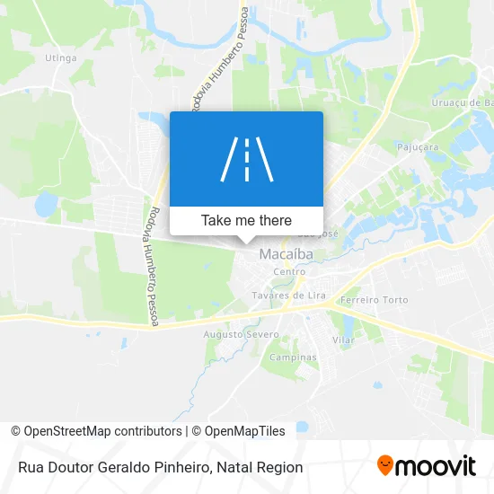 Rua Doutor Geraldo Pinheiro map