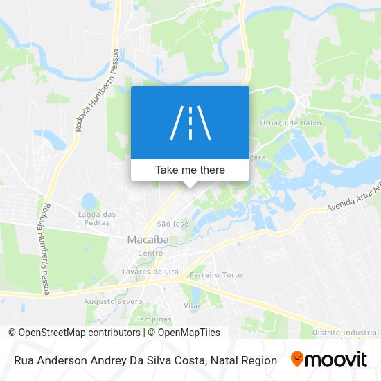 Rua Anderson Andrey Da Silva Costa map