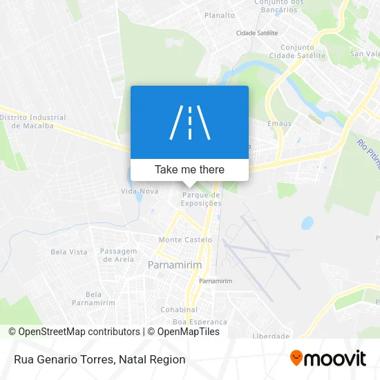 Rua Genario Torres map