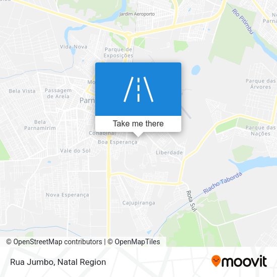 Rua Jumbo map