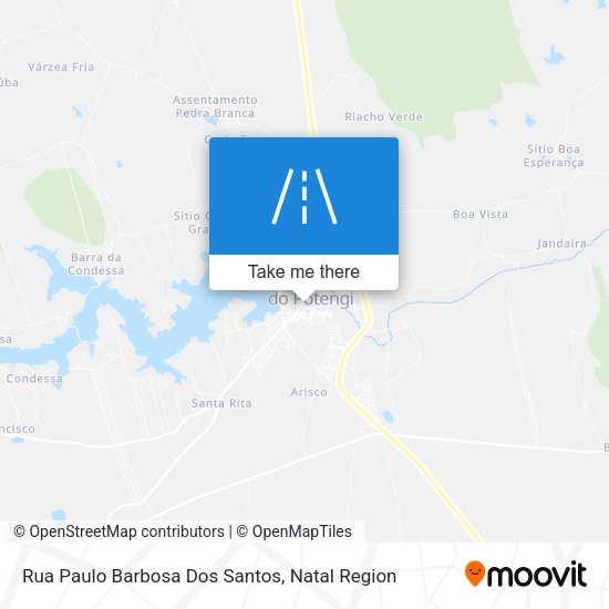 Rua Paulo Barbosa Dos Santos map