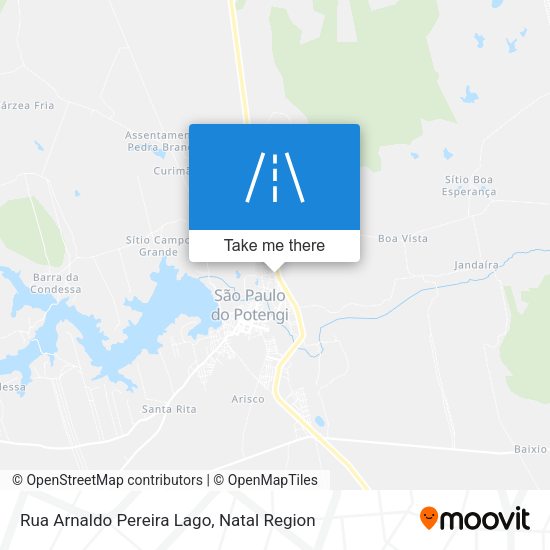 Rua Arnaldo Pereira Lago map