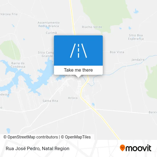 Rua José Pedro map