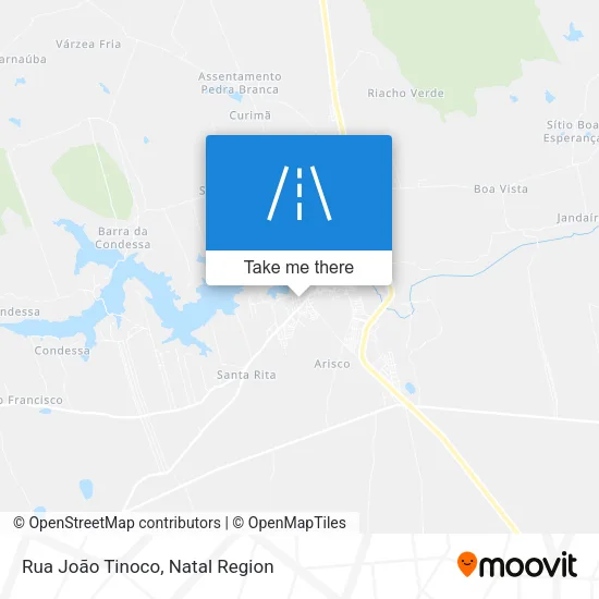 Rua João Tinoco map