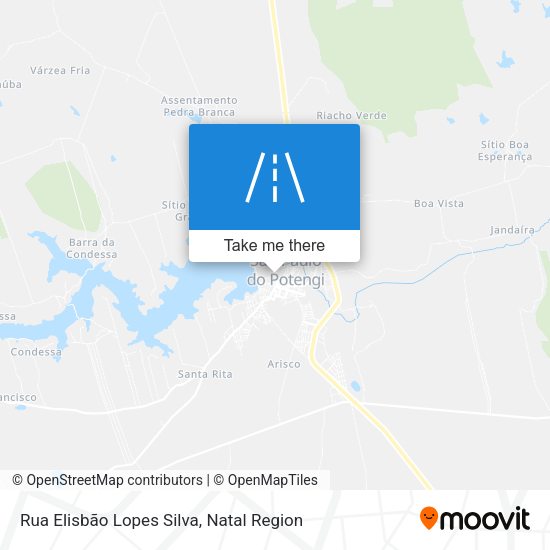 Rua Elisbão Lopes Silva map